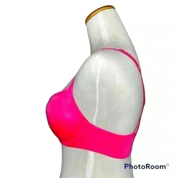 Victoria's Secret Hot Pink Push-Up Bra - Picture 3 of 8